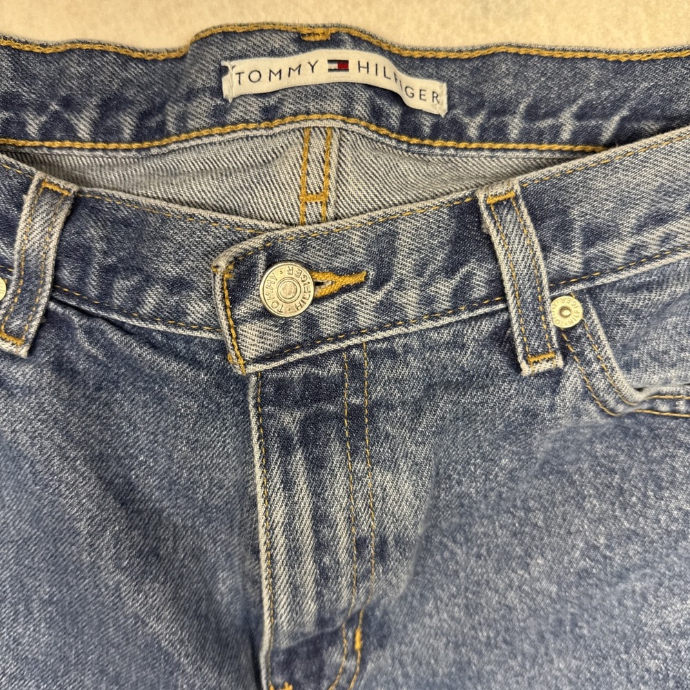 Tommy Hilfiger Blue Jeans Straight Leg Men's 32 X 32 - Picture 3 of 16